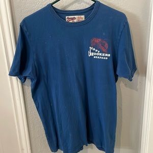 Vintage Abercrombie & Fitch men’s tee, Captain Hookers Seafood, XL (fits like L)